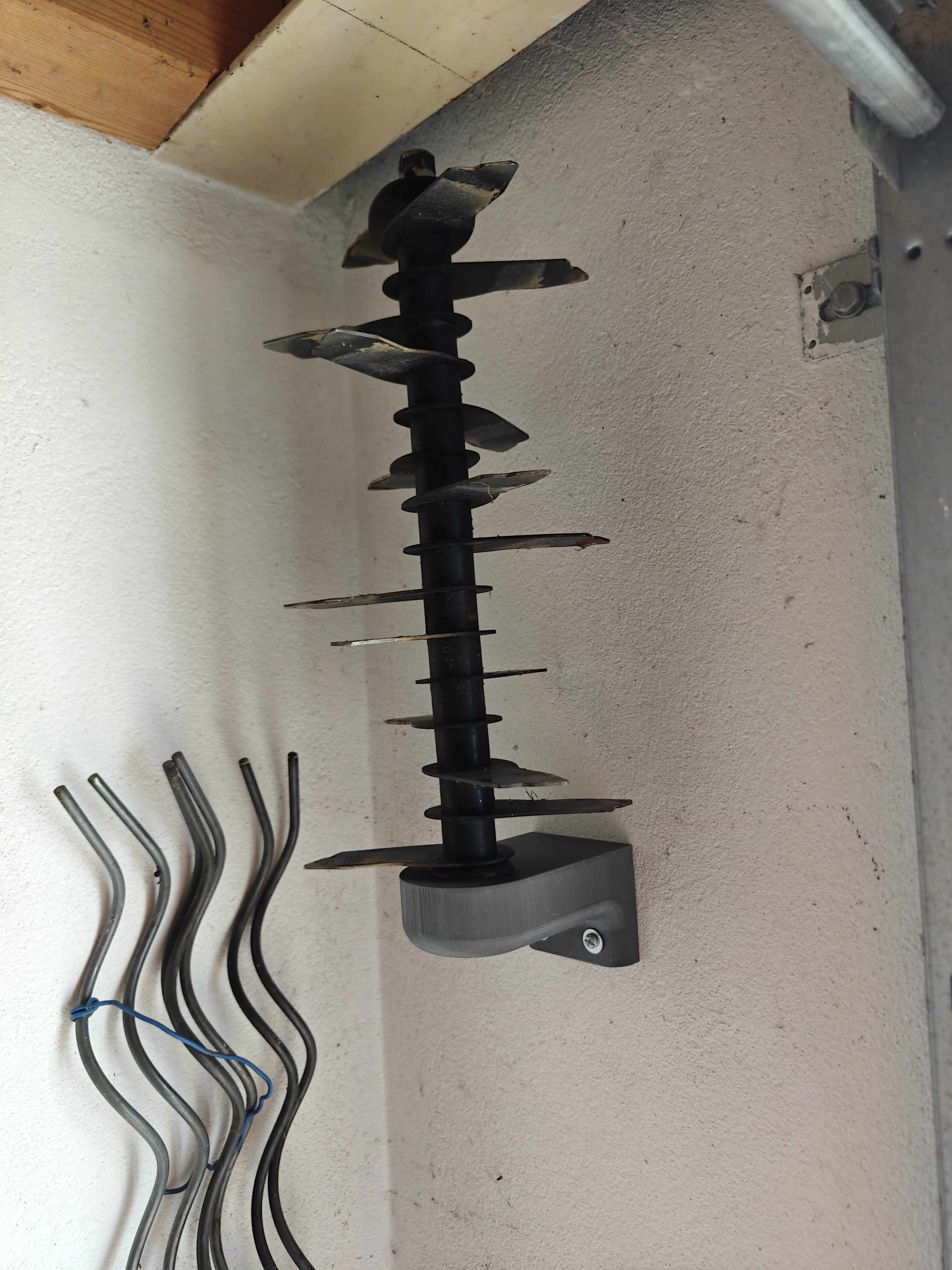 Walzenhalter Holder Wolf Garten VA 389b Vertikutierer