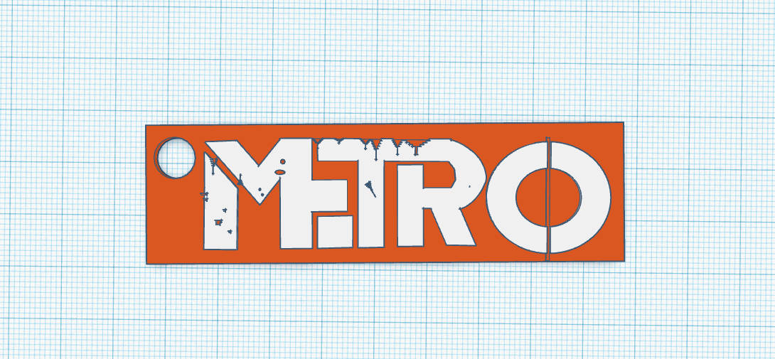 Metro Keychain