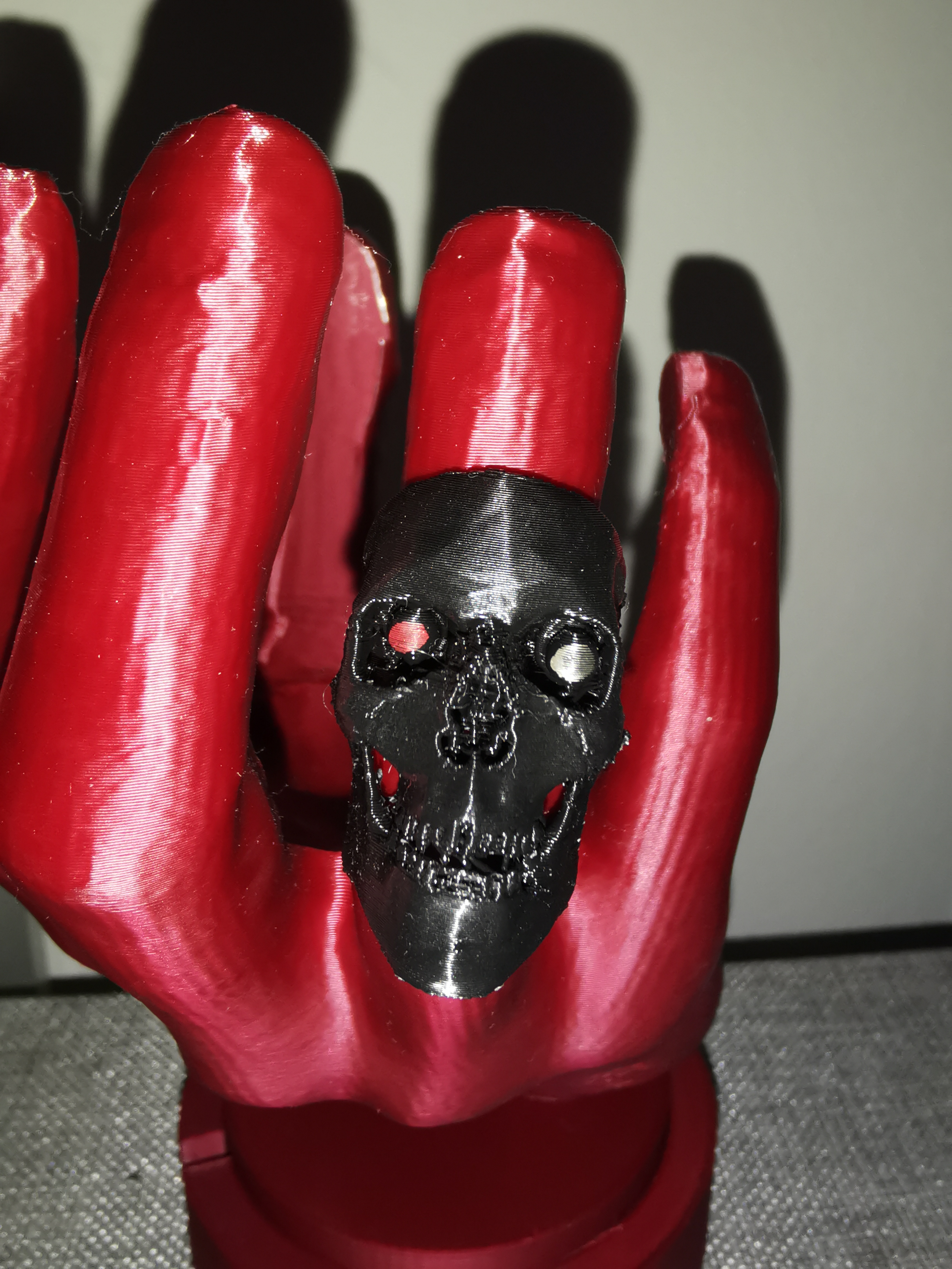 Miniatura 4 do modelo 3D Skull Ring