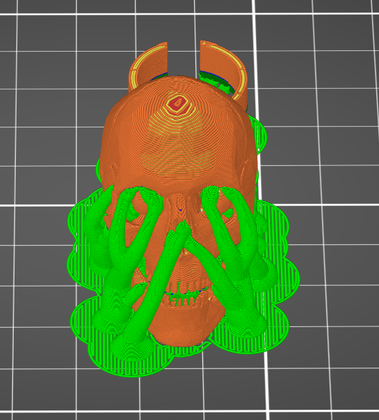 Miniatura 3 do modelo 3D Skull Ring