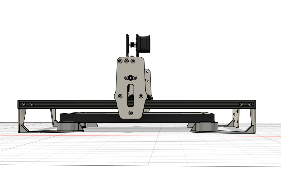Feet + honeycomb riser for Atomstack A5