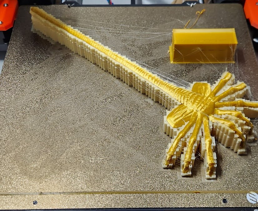 Miniatura 4 do modelo 3D Facehugger Backscratcher