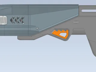 Alchemist Scar Buttstock by Ttotheman | Download free STL model ...