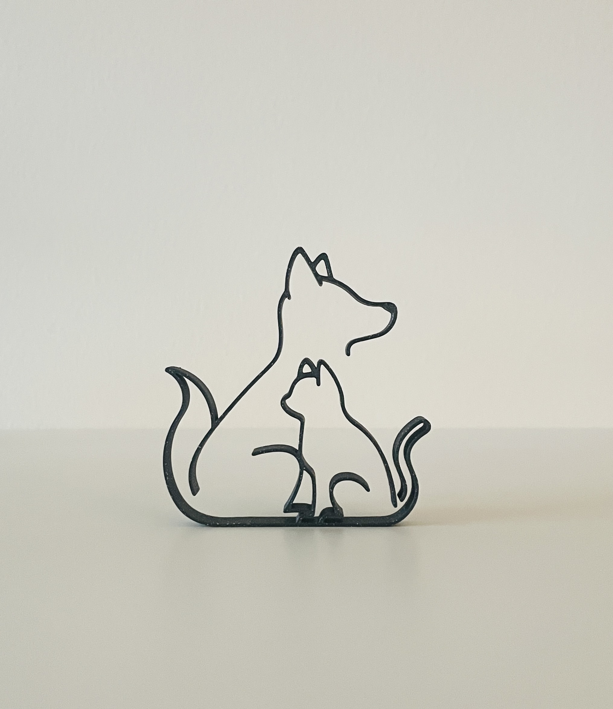 Two in One Line art - Dog & Cat V2