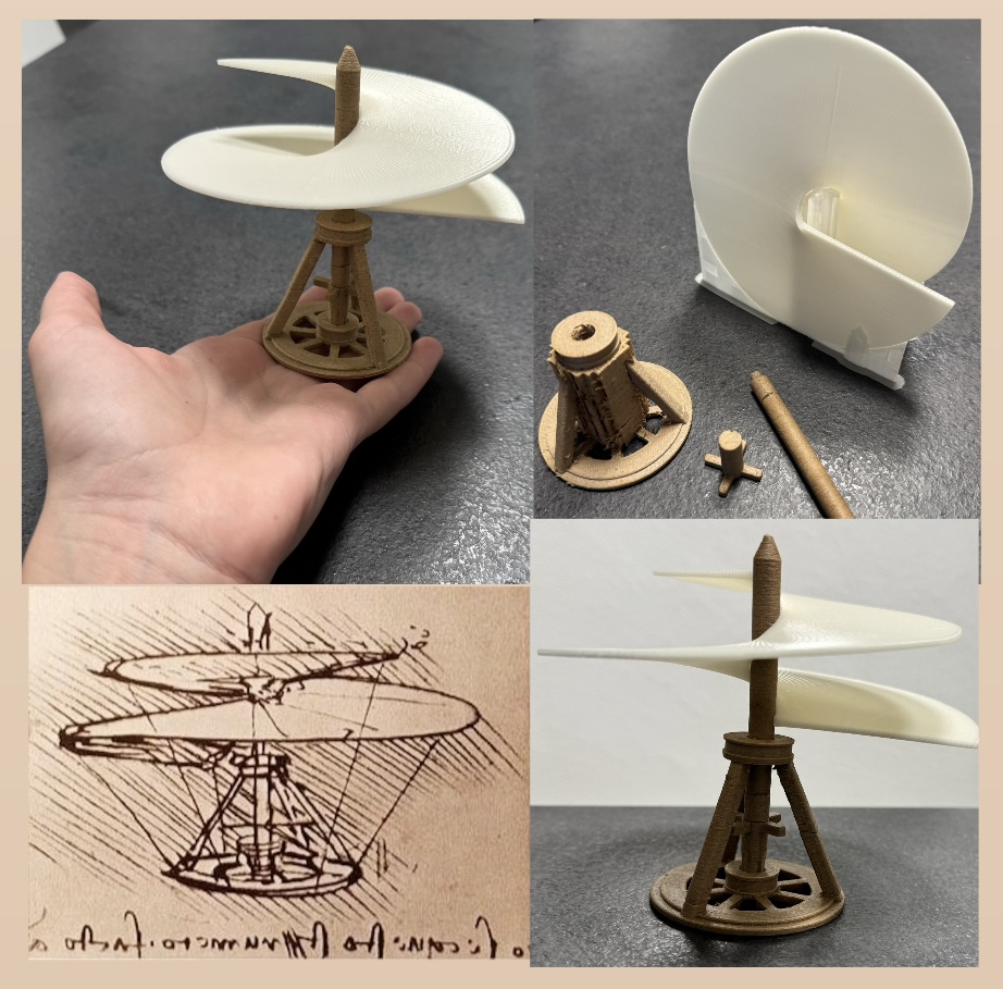 Leonardo da Vinci Helicopter