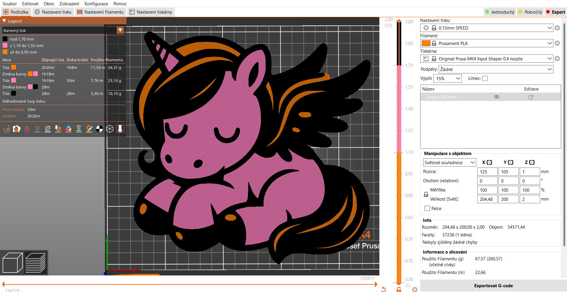 Wall art / toppers: Alicorn (1) — thumbnail 2