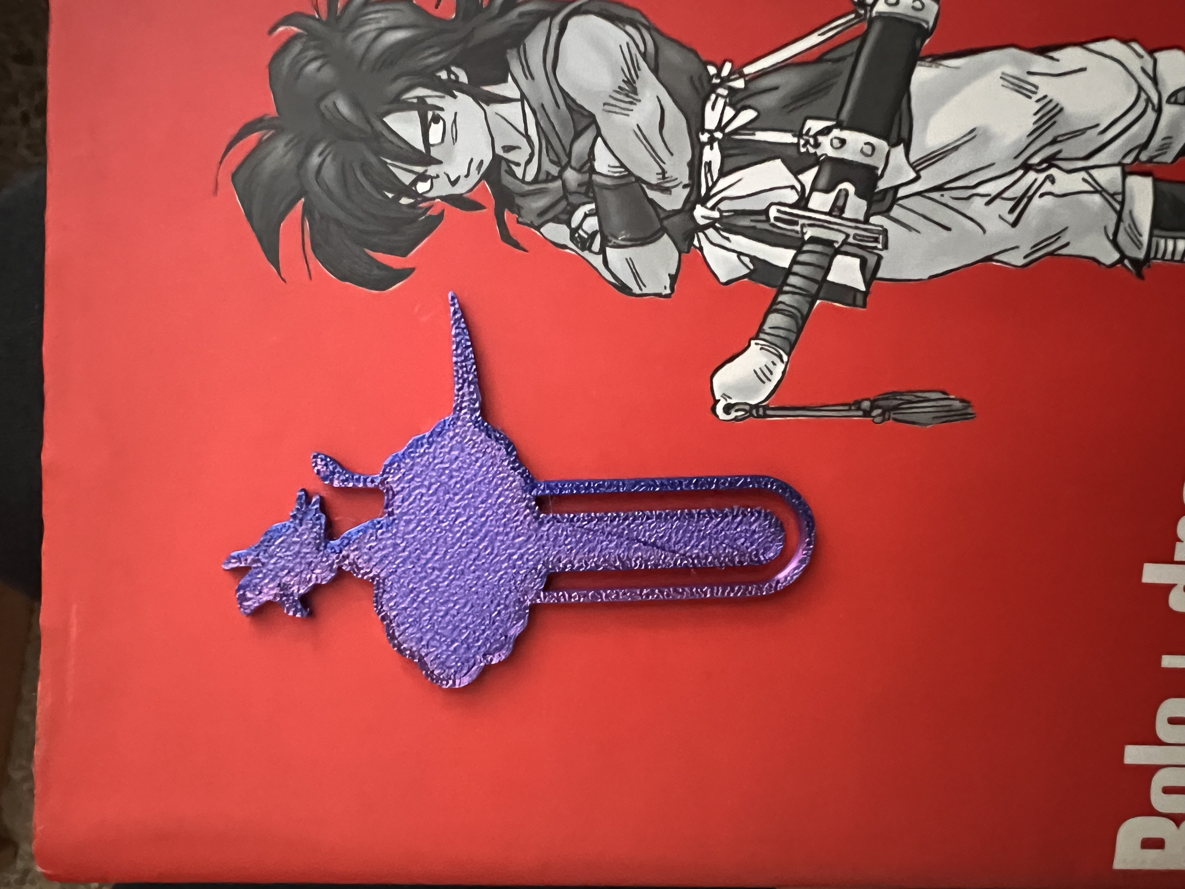 Bookmark Goku Jr./Punto de libro Goku niño