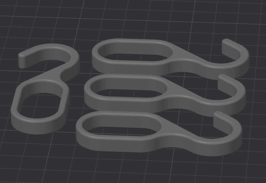 Hacken für Kleiderstange / Clothes rail — miniatura 2