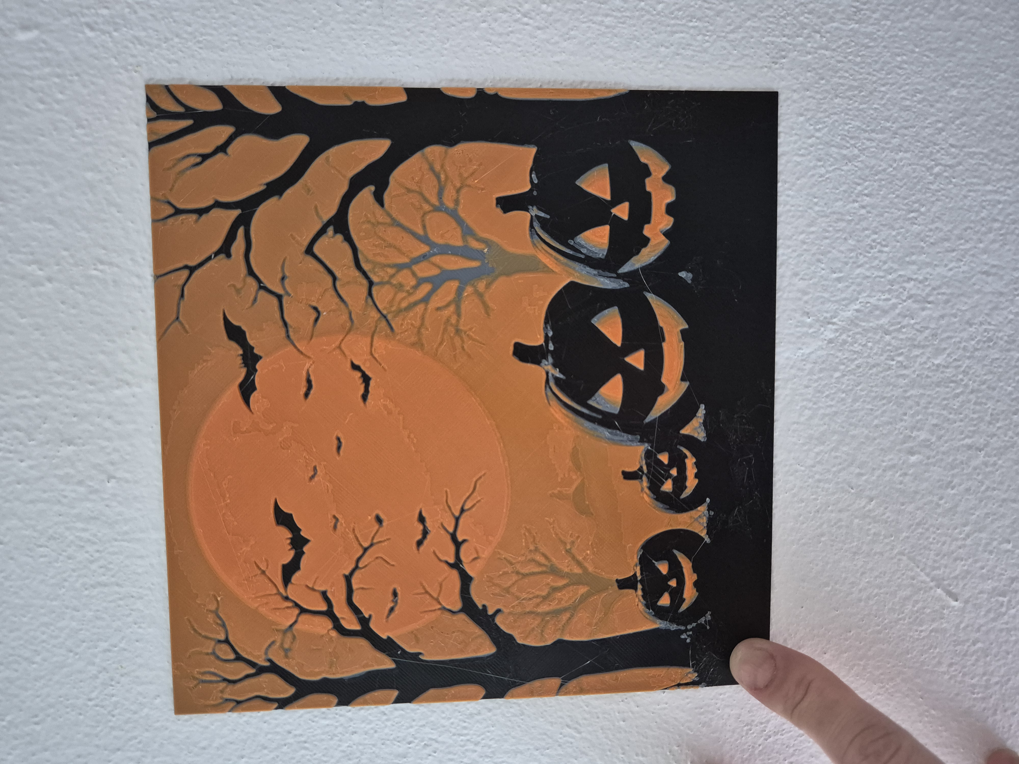 Spooky Halloween Scene – Hueforge Design
