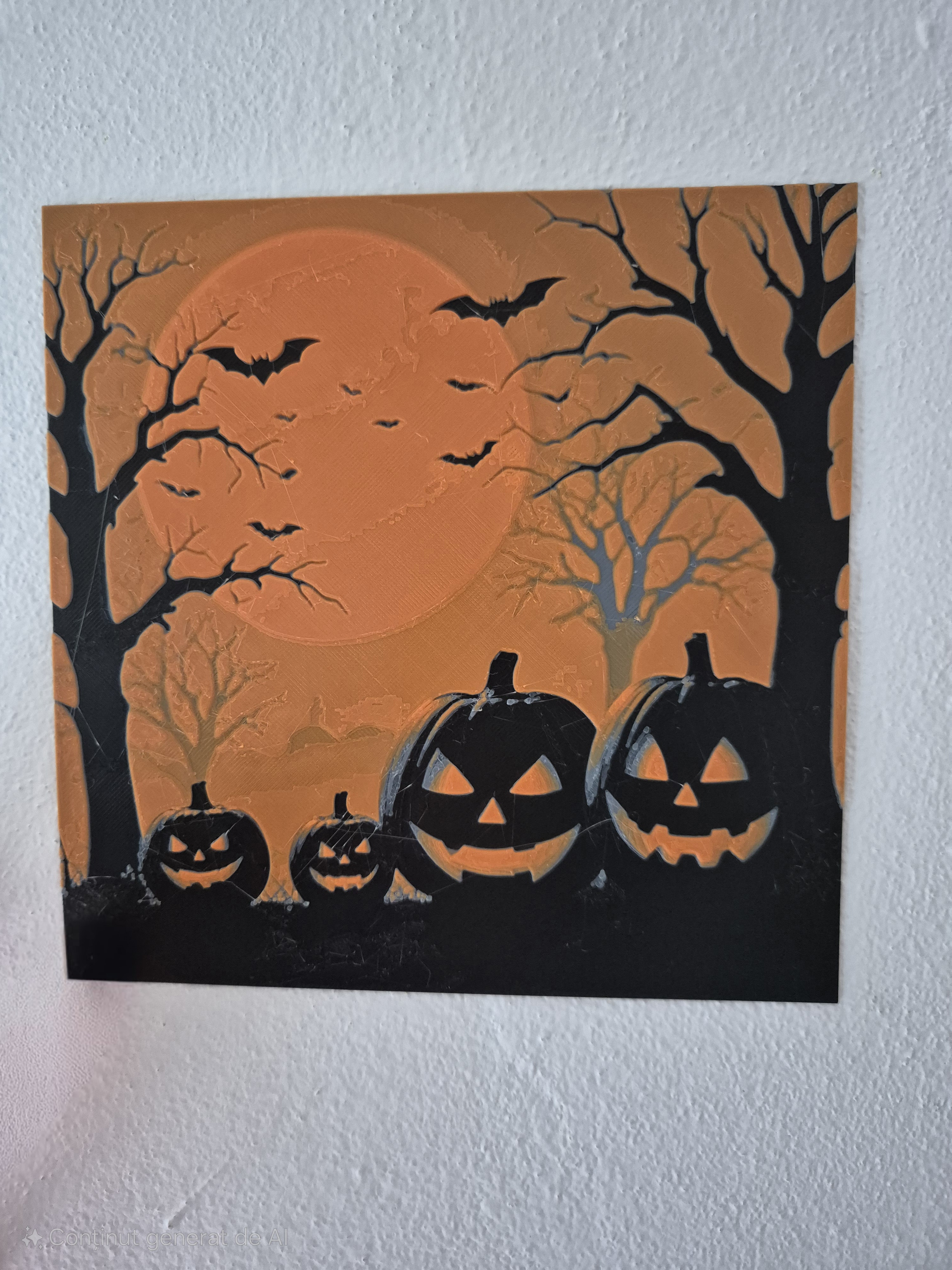Spooky Halloween Scene – Hueforge Design — thumbnail 3