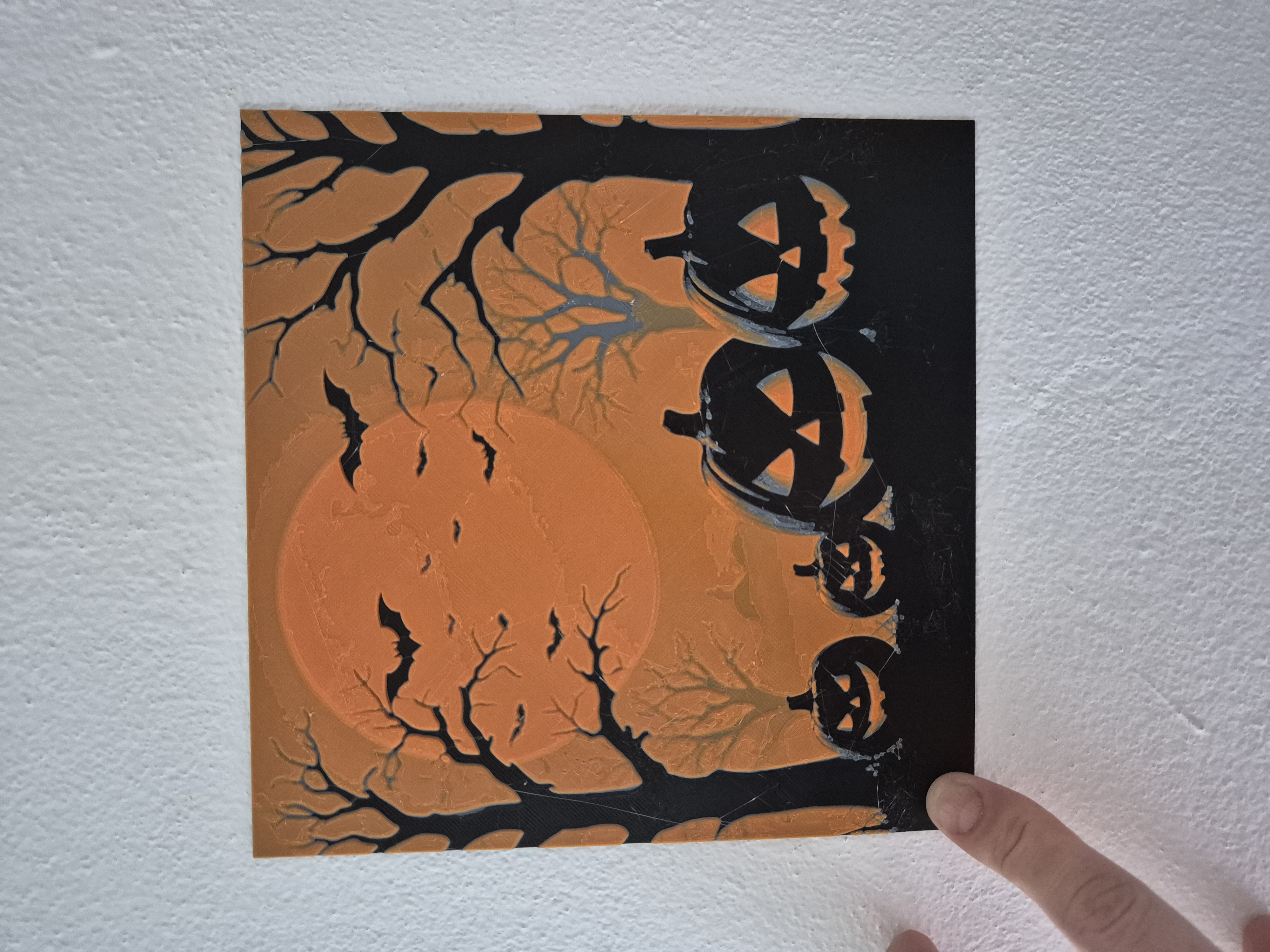 Spooky Halloween Scene – Hueforge Design — thumbnail 2