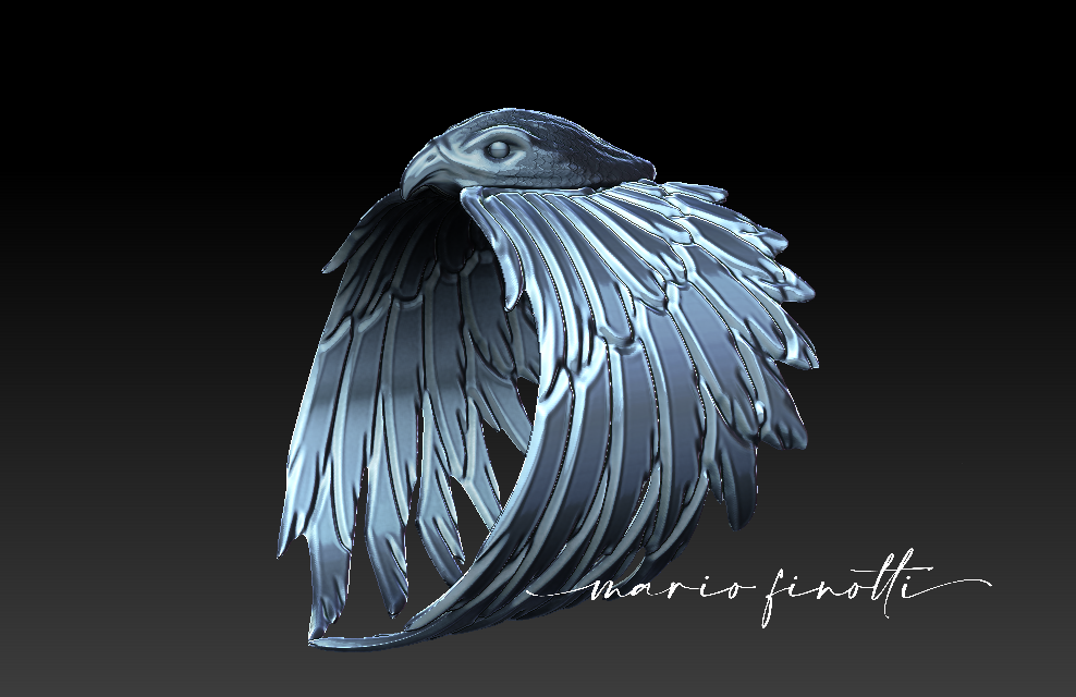 Eagle Head Ring
