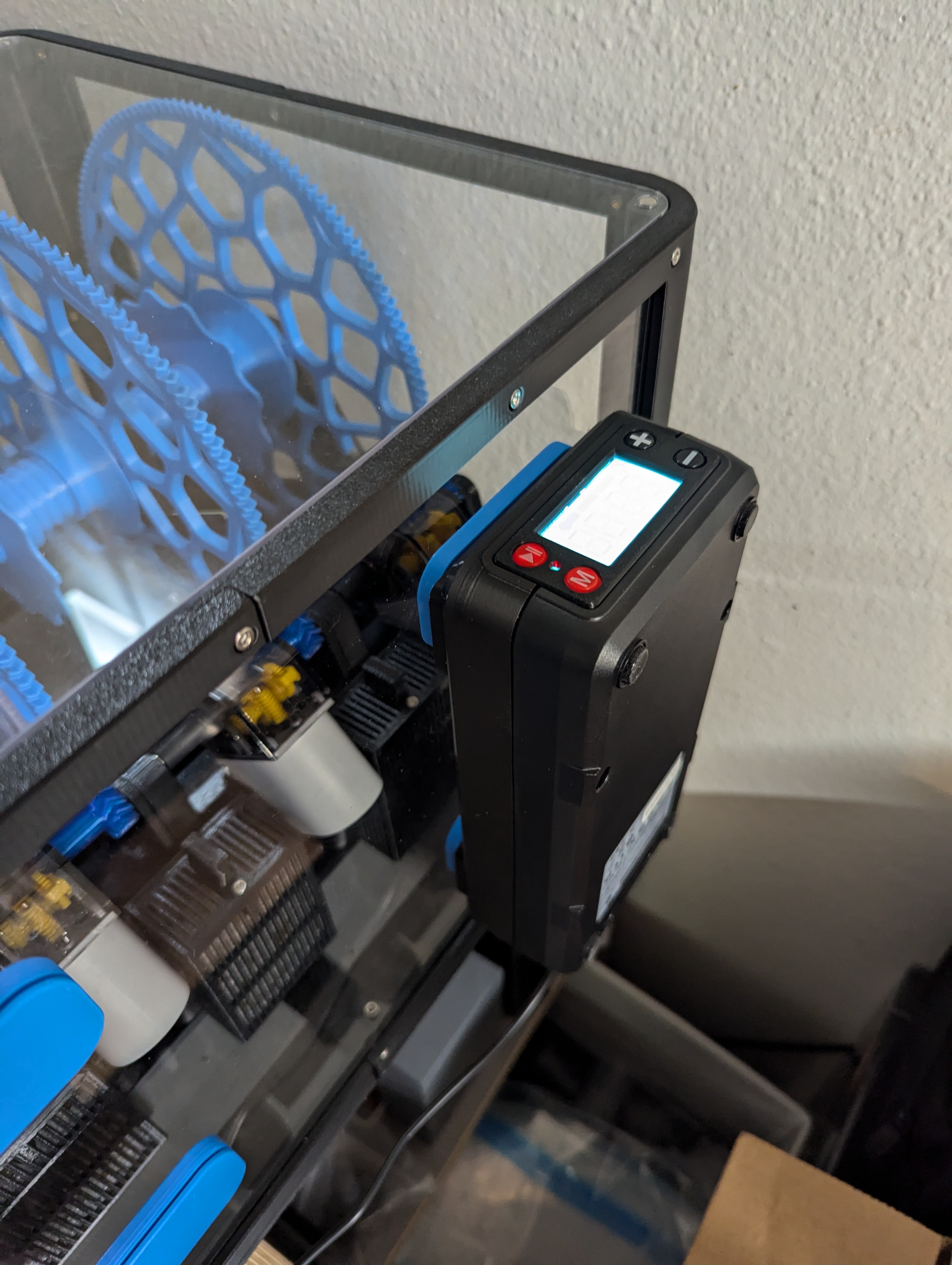 Miniatura 3 do modelo 3D Python AMS Enclosure PolyDryer Mount