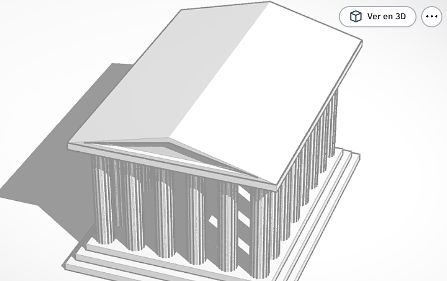 Modelo 3d del parthenon by GBdesigner | Download free STL model ...