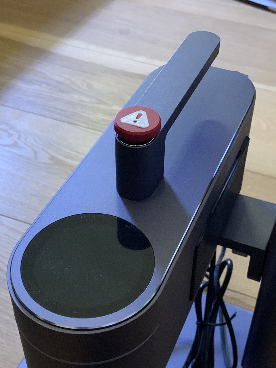 LaserPecker 4 (LP4) emergency stop button