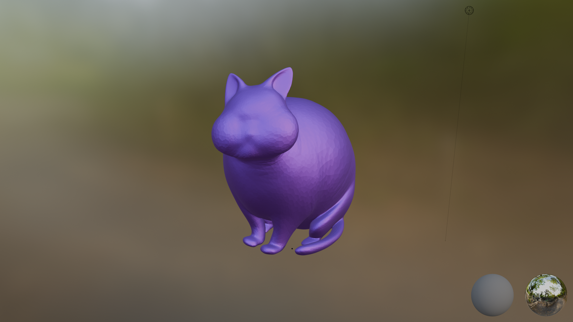 Miniatura 2 do modelo 3D Chubby Cat v1