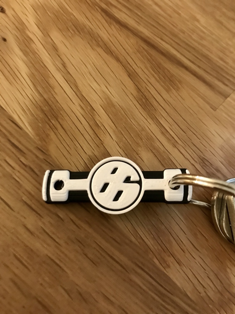 Scion FR-S / Toyota 86 Fender Badge Keychain