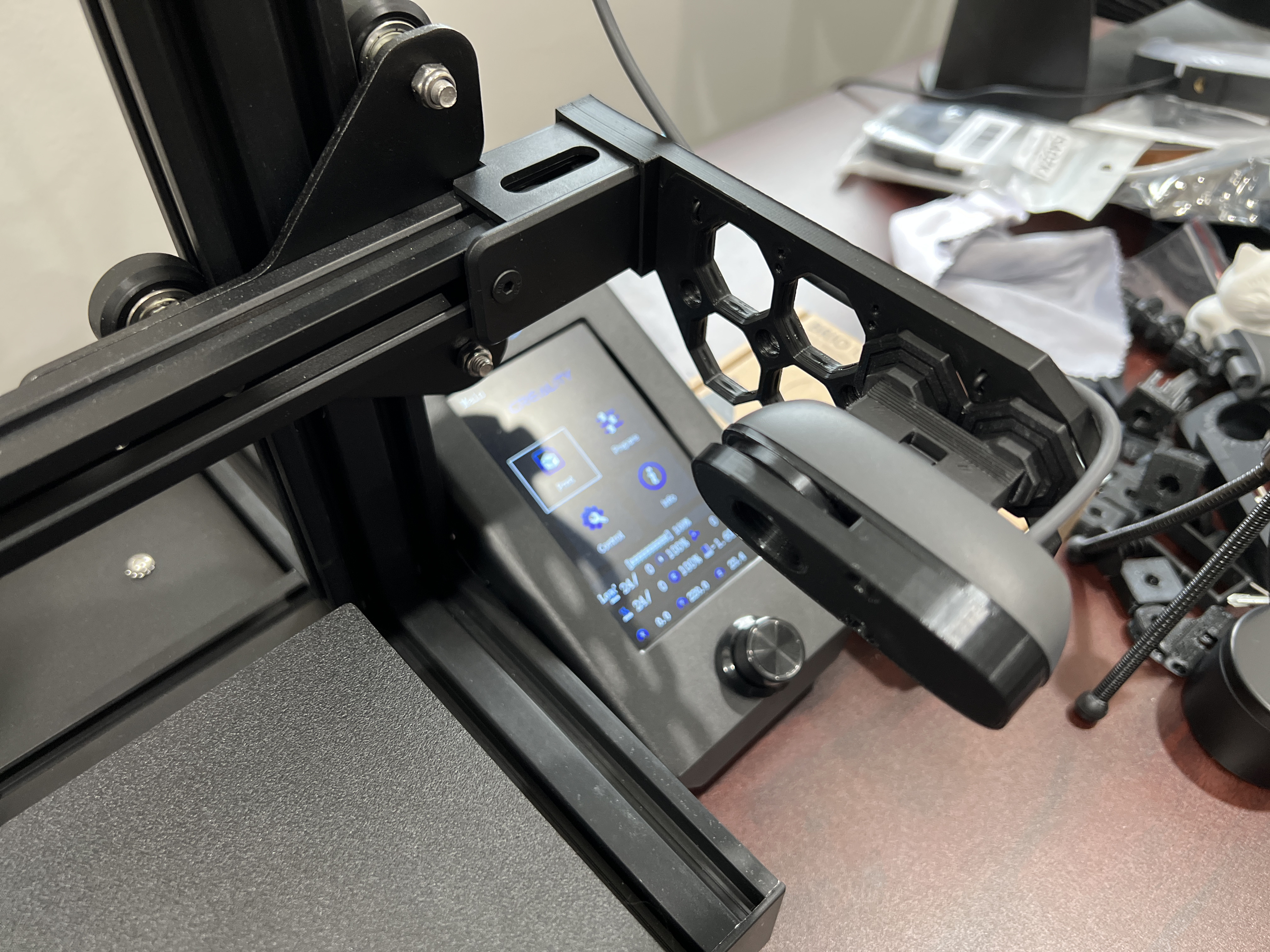 Multiboard tiles Ender 3v2 attachment