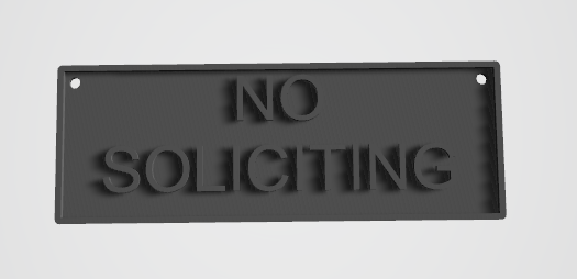 No Soliciting Sign — miniatura 3
