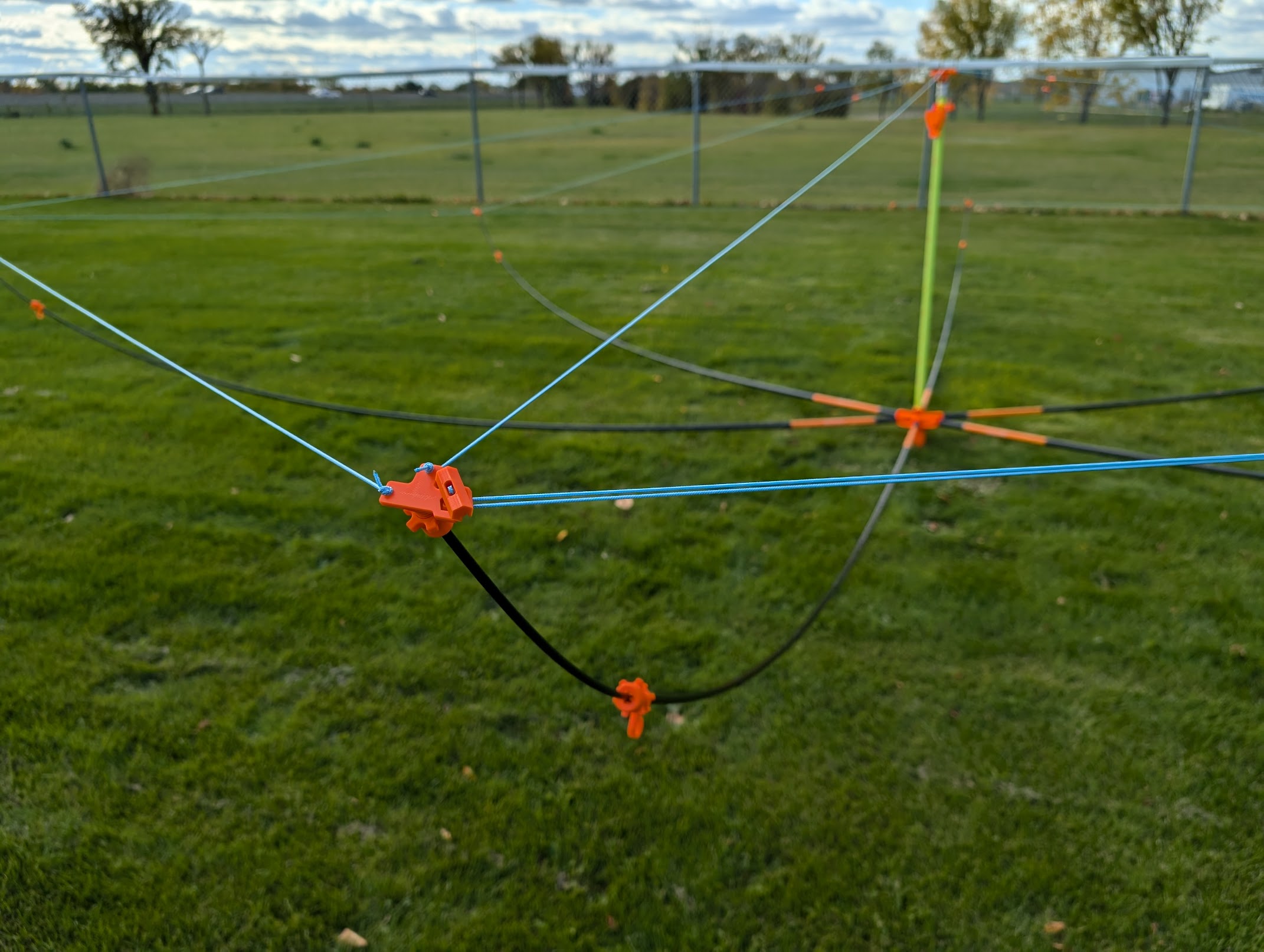 Portable Hex Beam Antenna Using Fishing Rods by scarrson Download