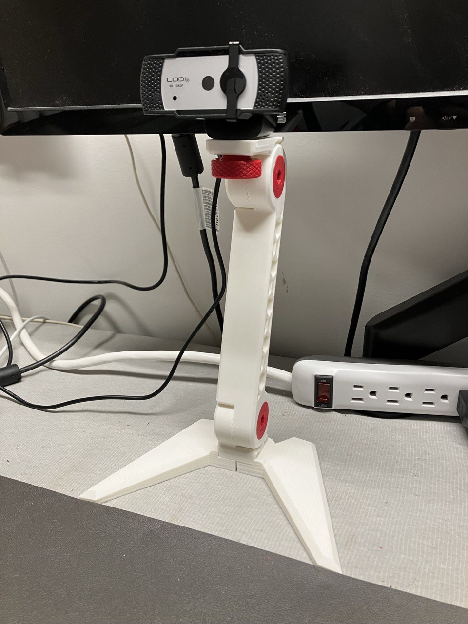 Desk webcam holder