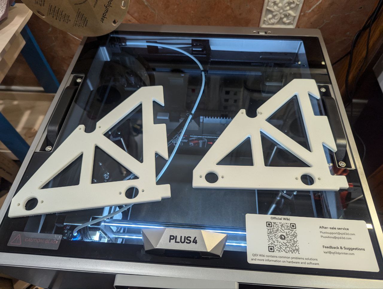RepRack, CAD included, no logo better printability, smaller hole.