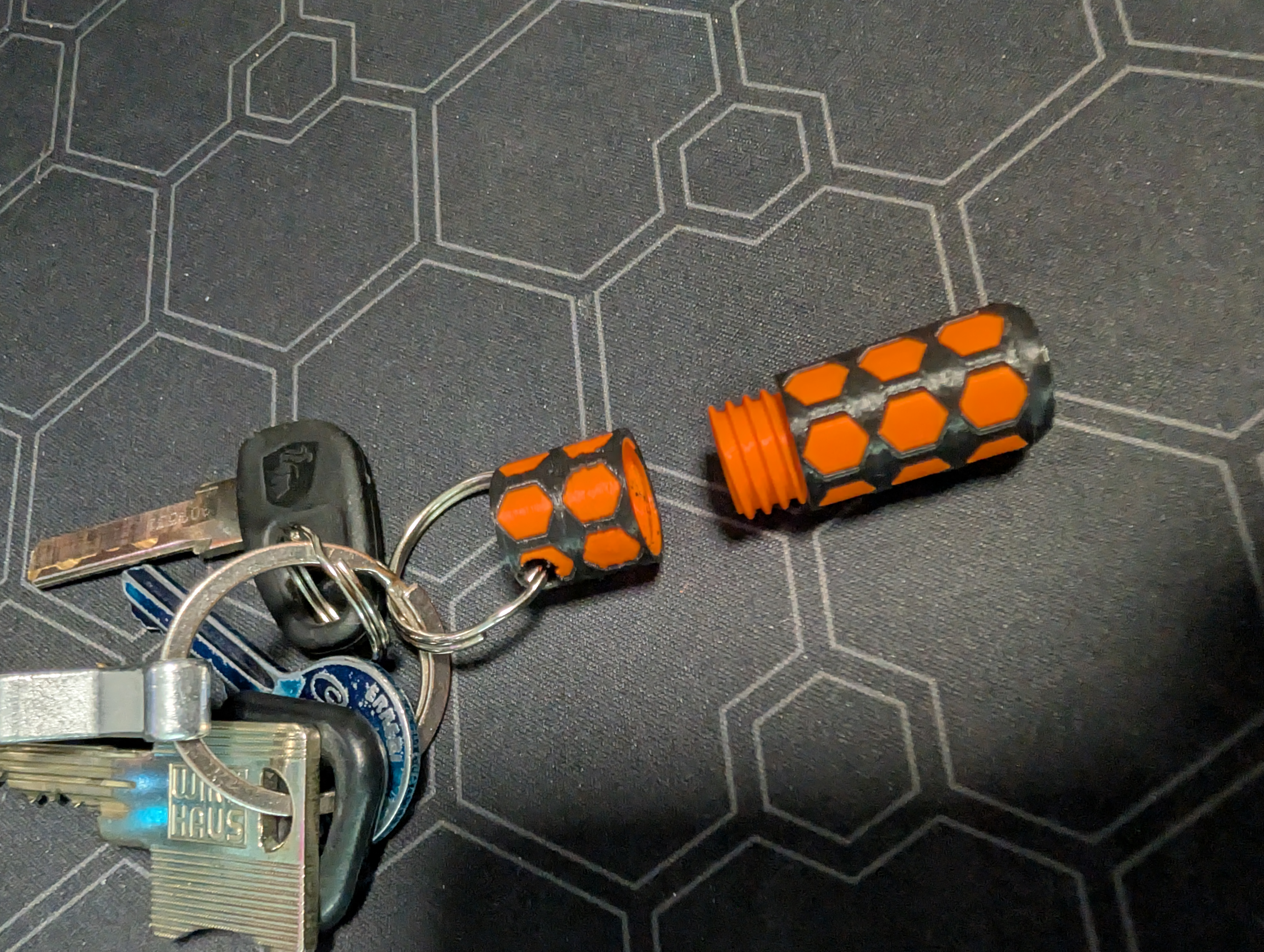 Keychain Pill Box V2