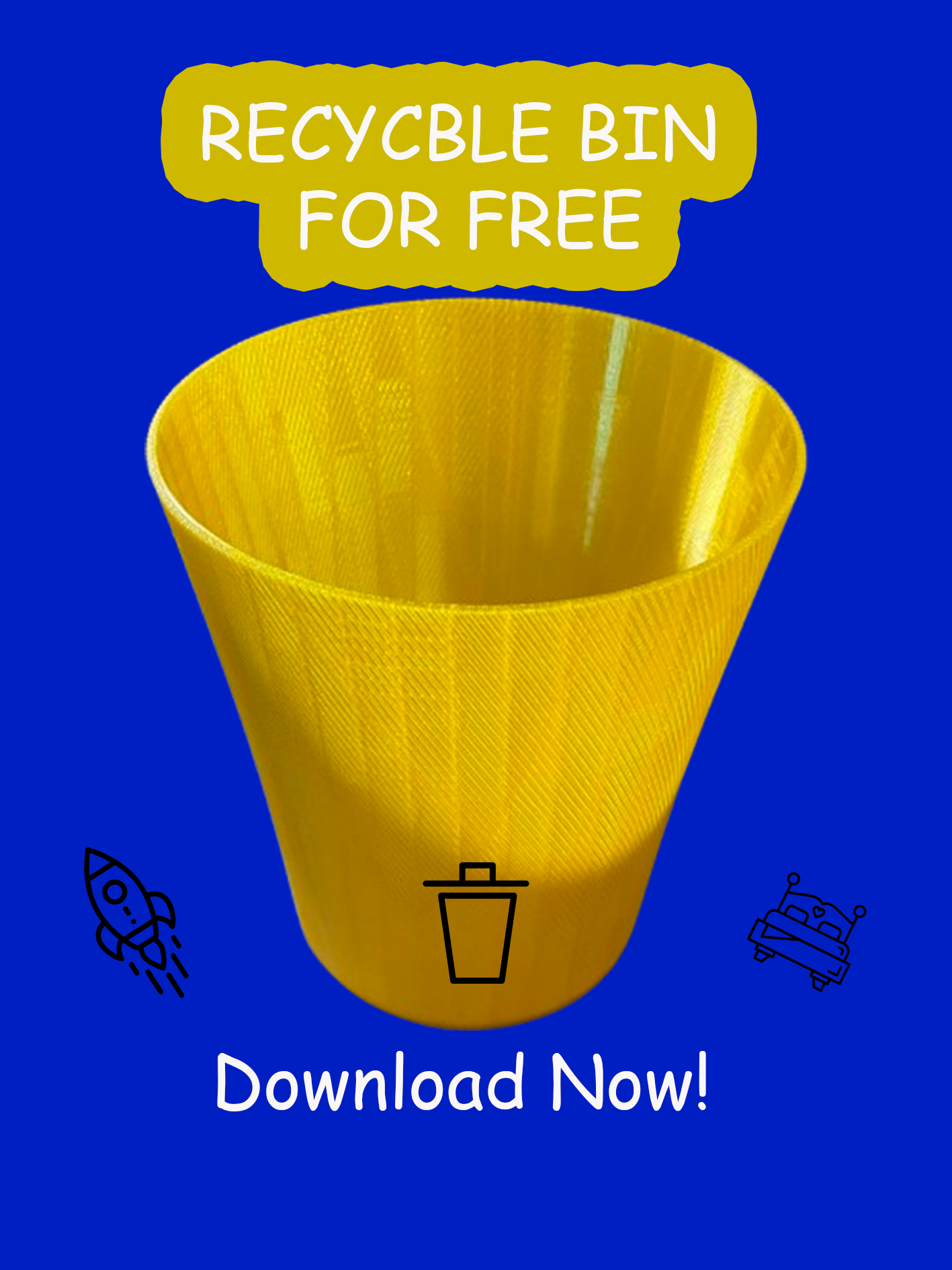 Trash can / Recycle bin like IKEA FNISS