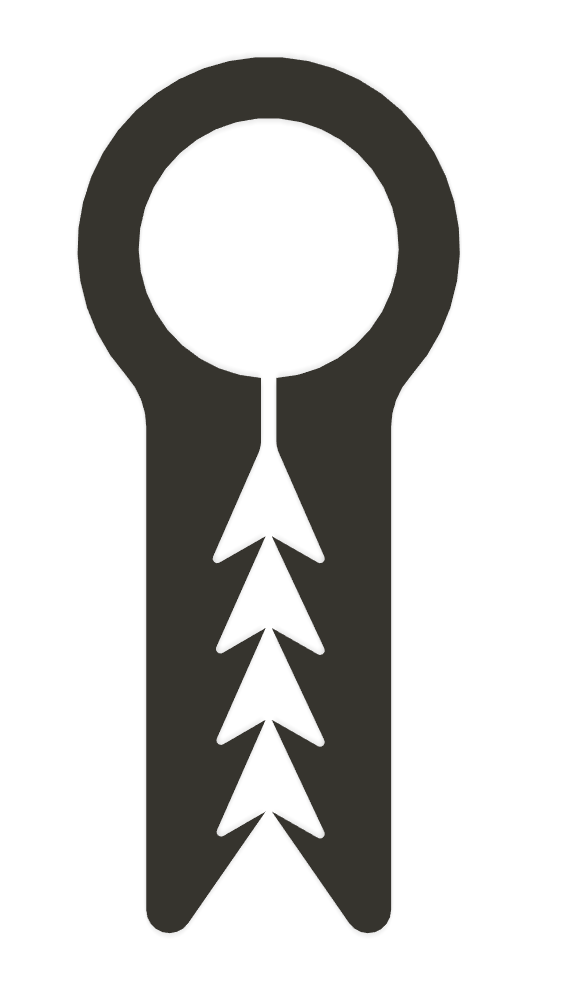Clip for hanging towels