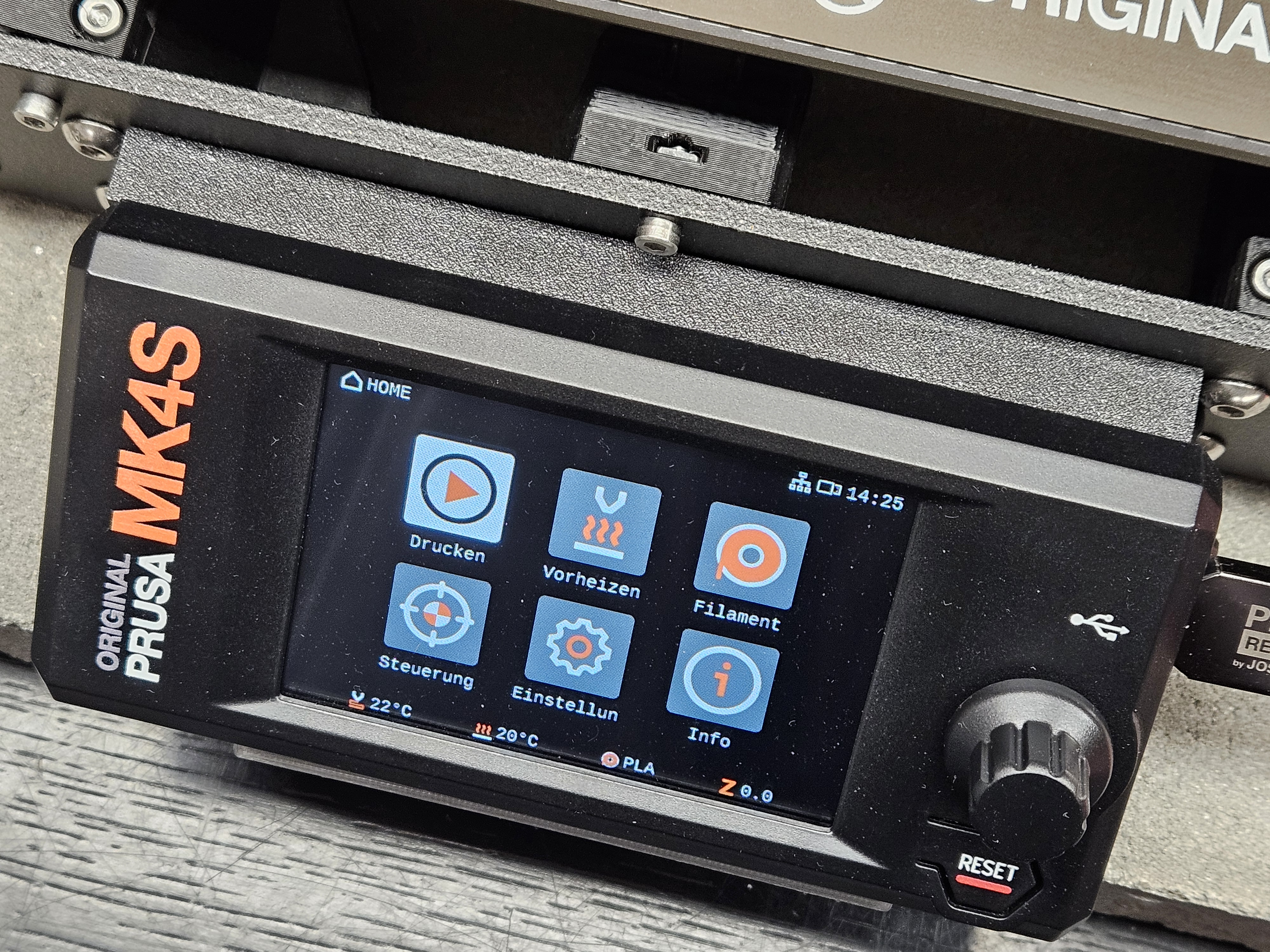 MK4S LCD Display Bracket Cover