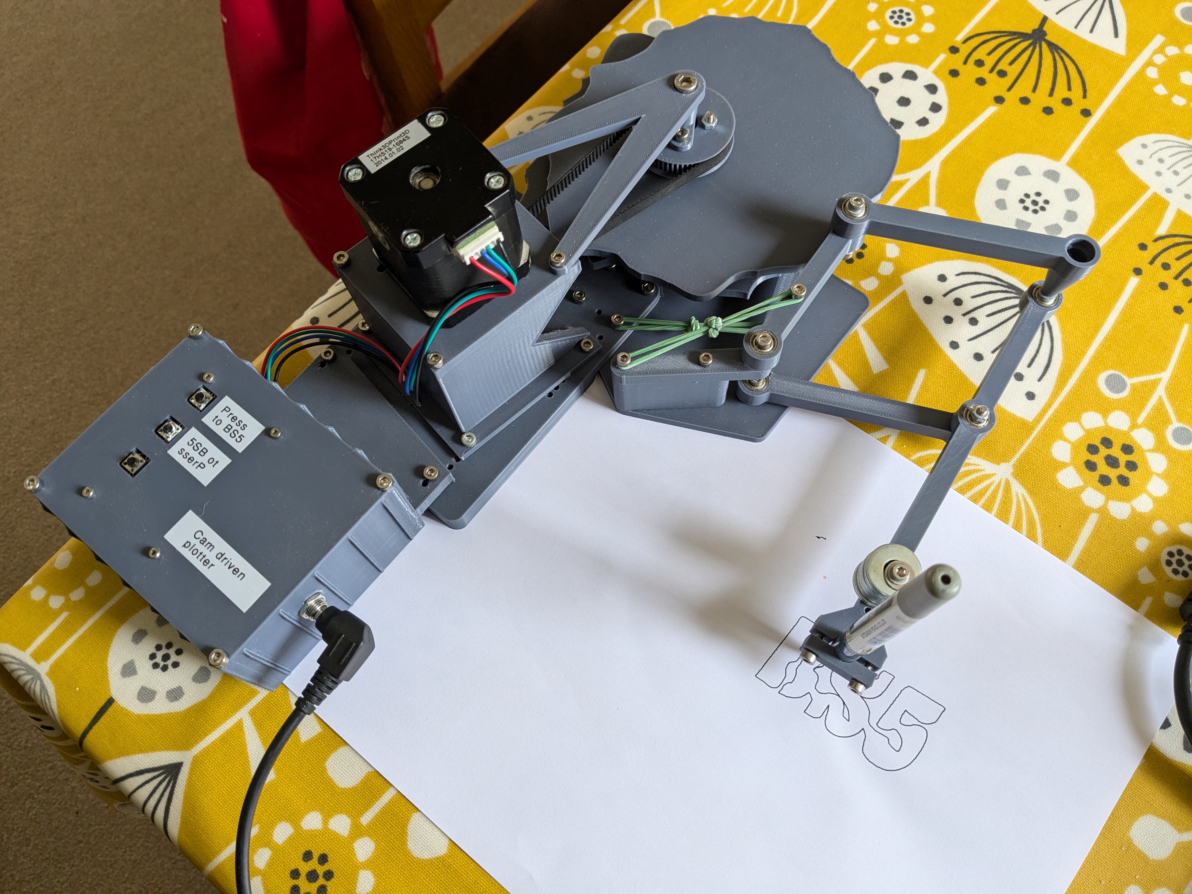 Cam-Driven Plotter