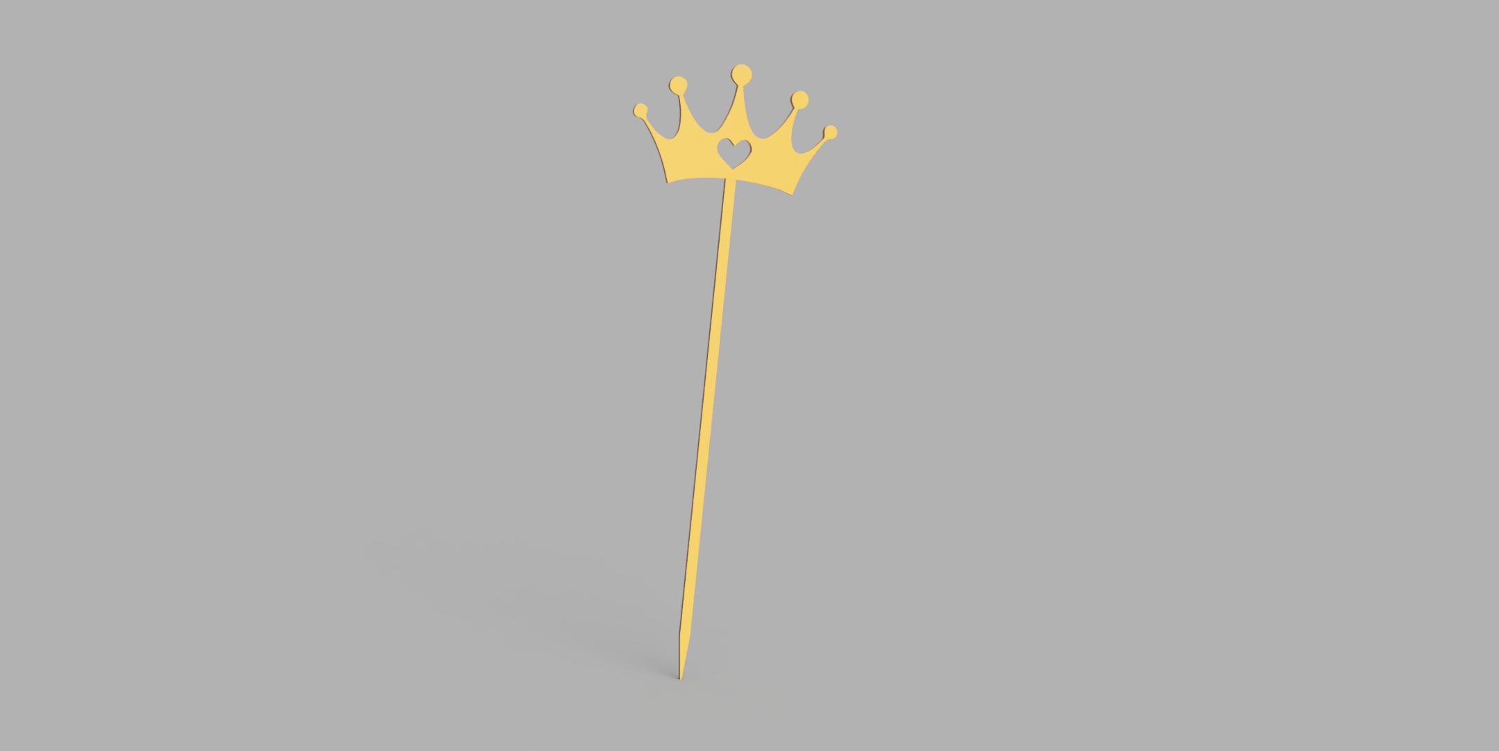 Crown Cake Topper