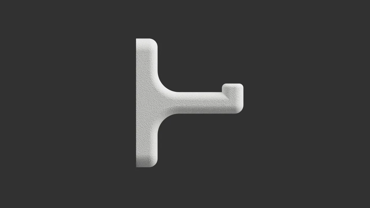 Wall hook by massimo | Download free STL model | Printables.com