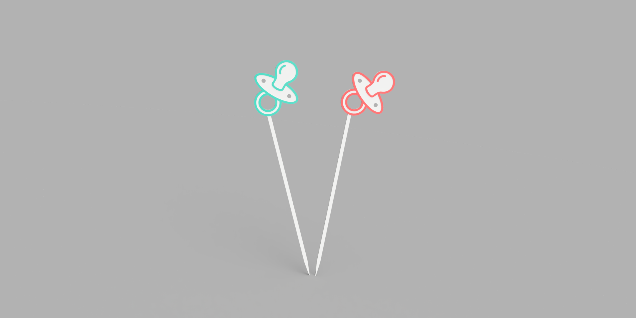 Pacifier, Dummy Cake Topper