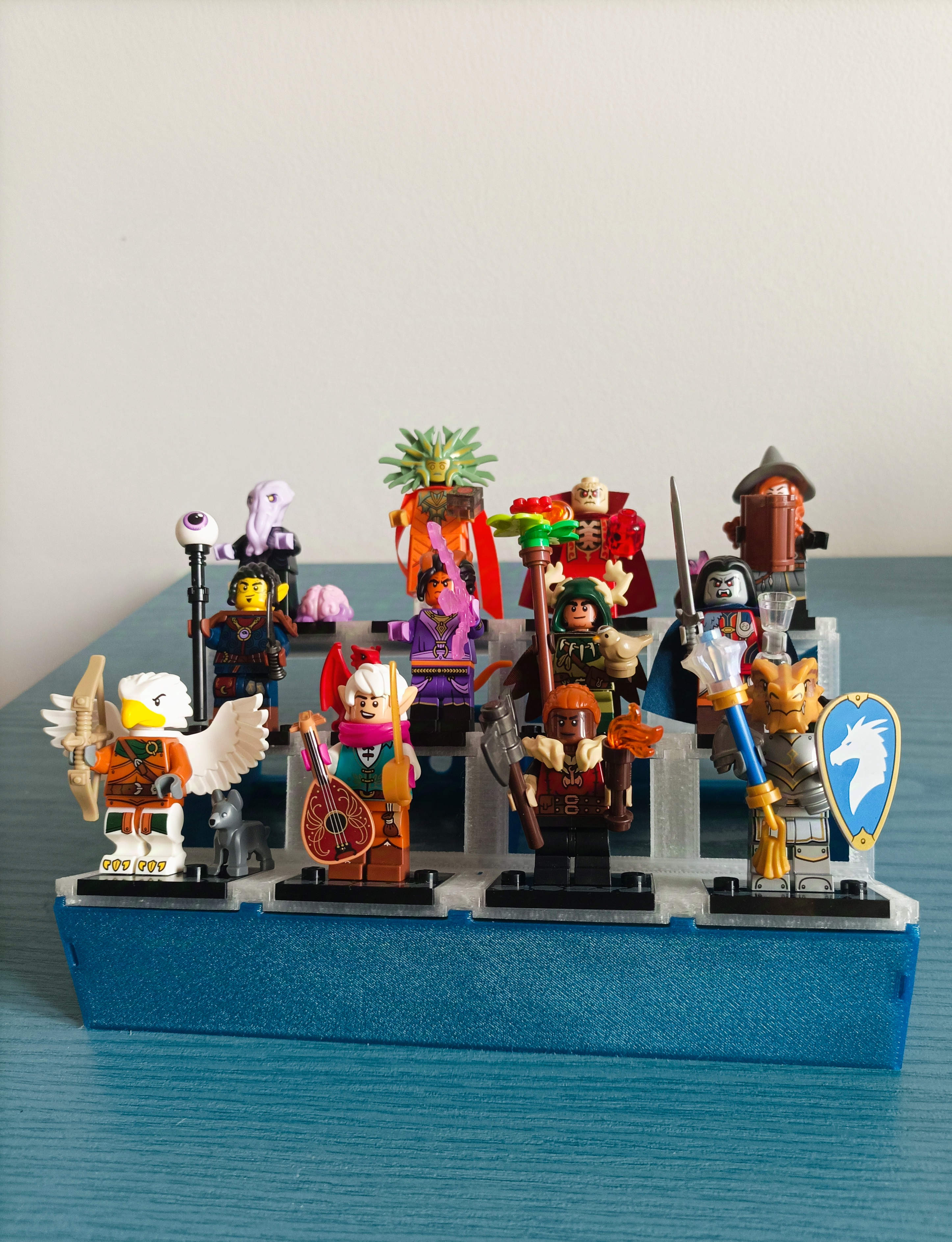 LEGO minifigures display