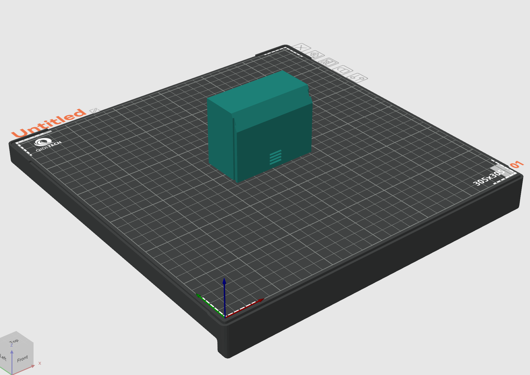 Qidi Plus 4 Filter Exhaust Blocker by Spooknik Download free STL model
