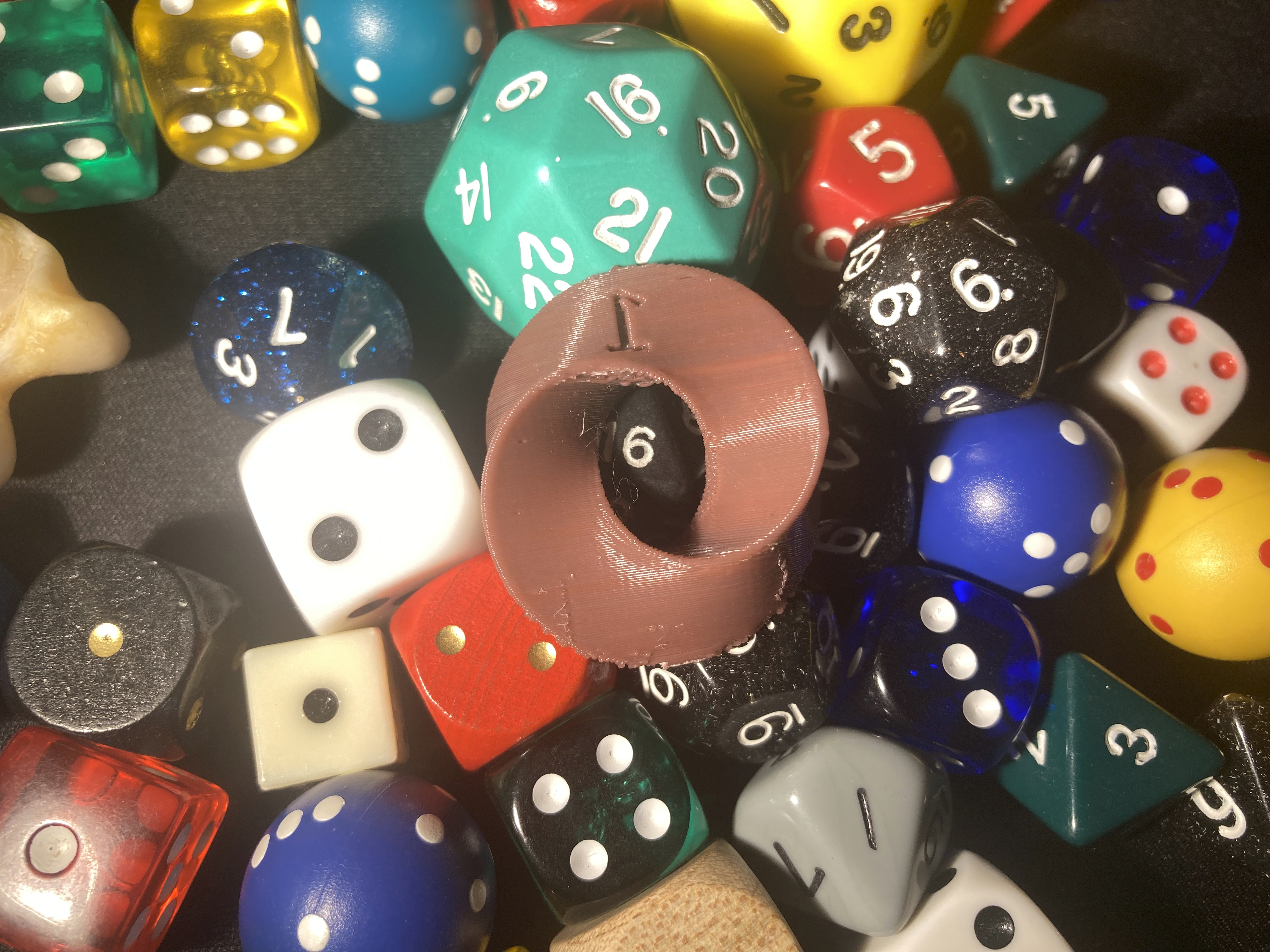 D1, one sided dice | Useless DnD dice