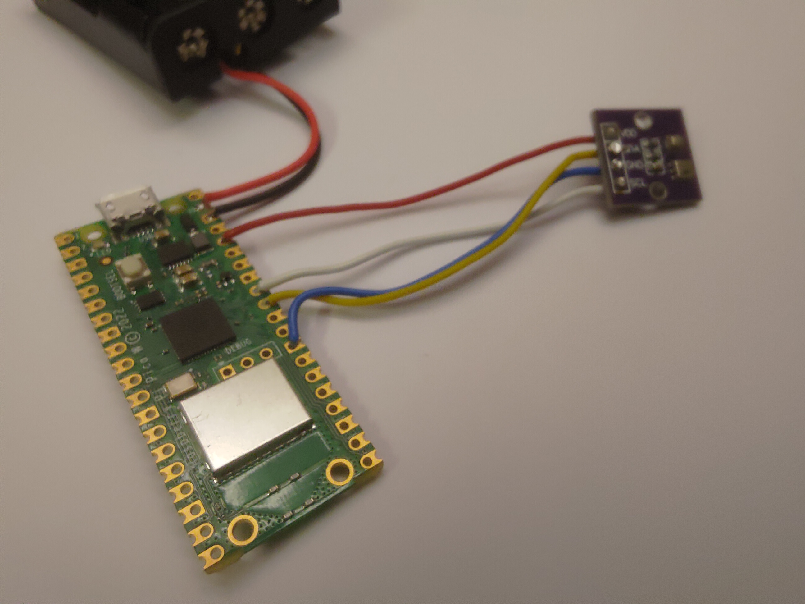 Raspberry Pi Pico WiFi air sensor — miniatura 2