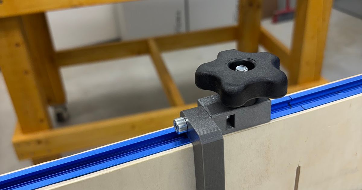 Table saw fence stop block by octopuss Download free STL model