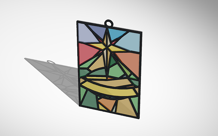 Stained Glass Star by Isabel Garza | Download free STL model ...