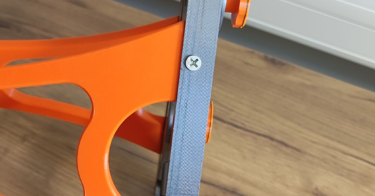 Laptop stand adjustable by Ivo Download free STL model