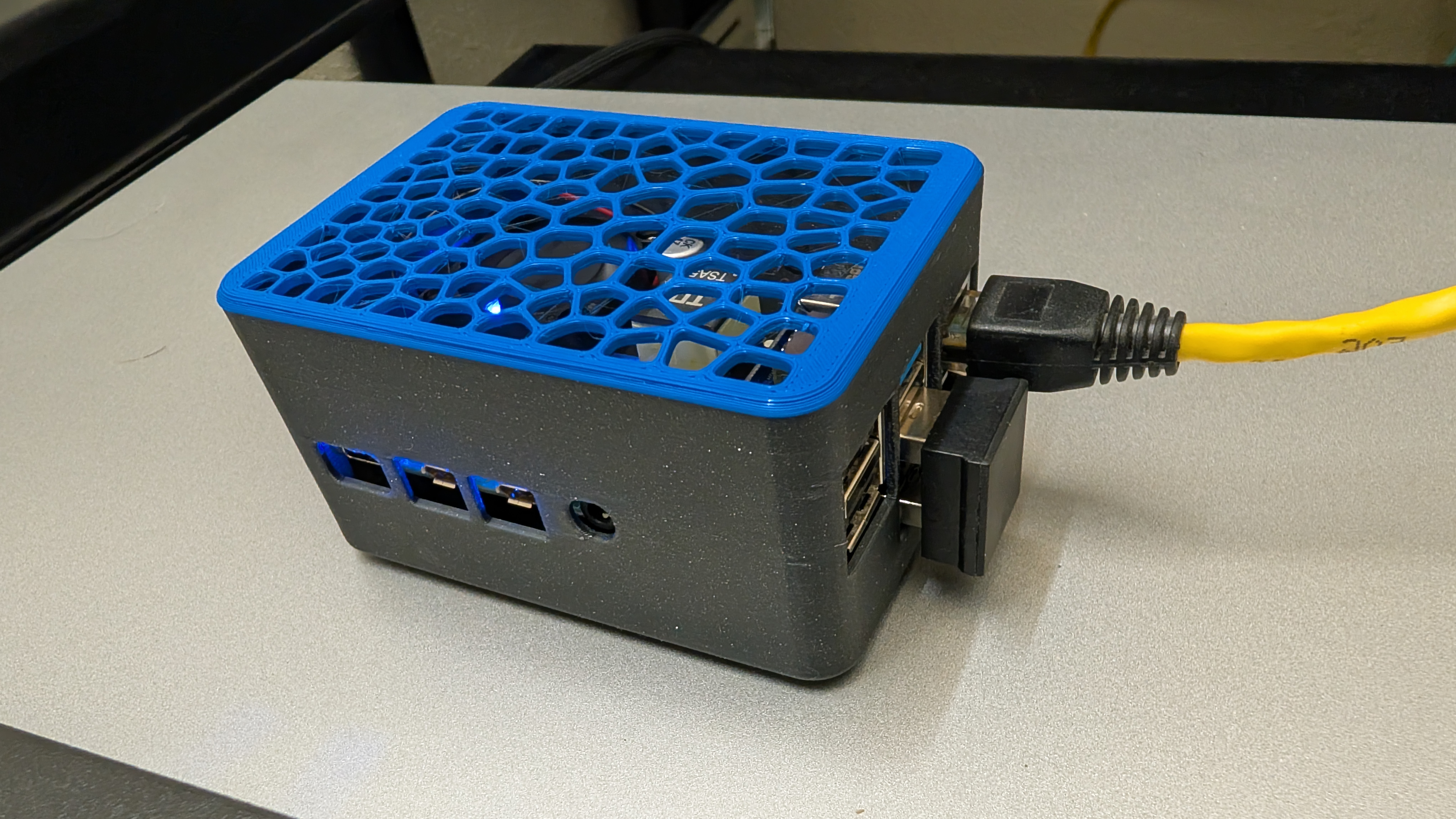 Raspberry Pi 4 Case with SSD and POE