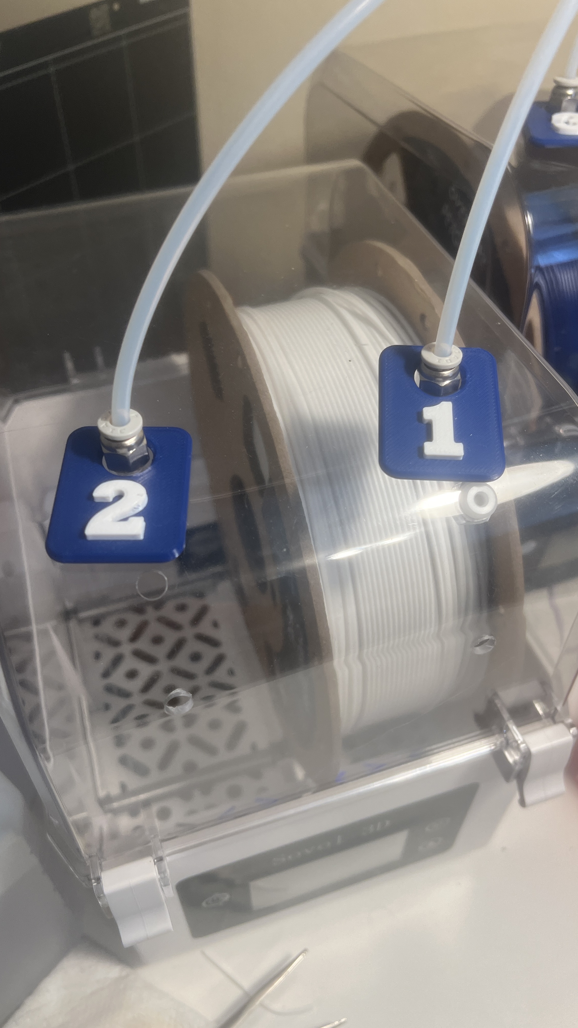 Tags Number 1-10 for MMU or Single Extruder