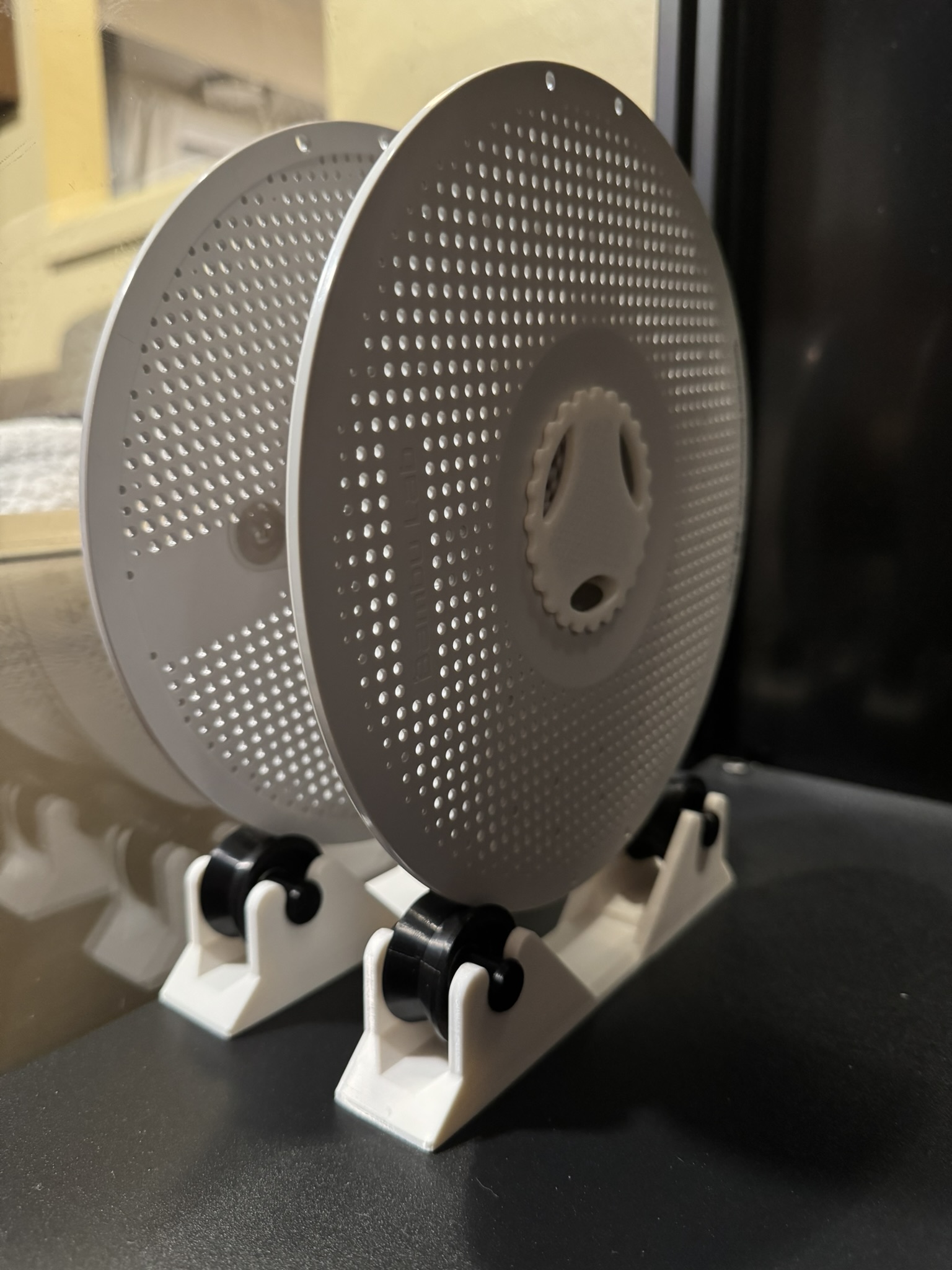 Magnetic Spool Rollers/Holder - RatRig Style — miniatura 4