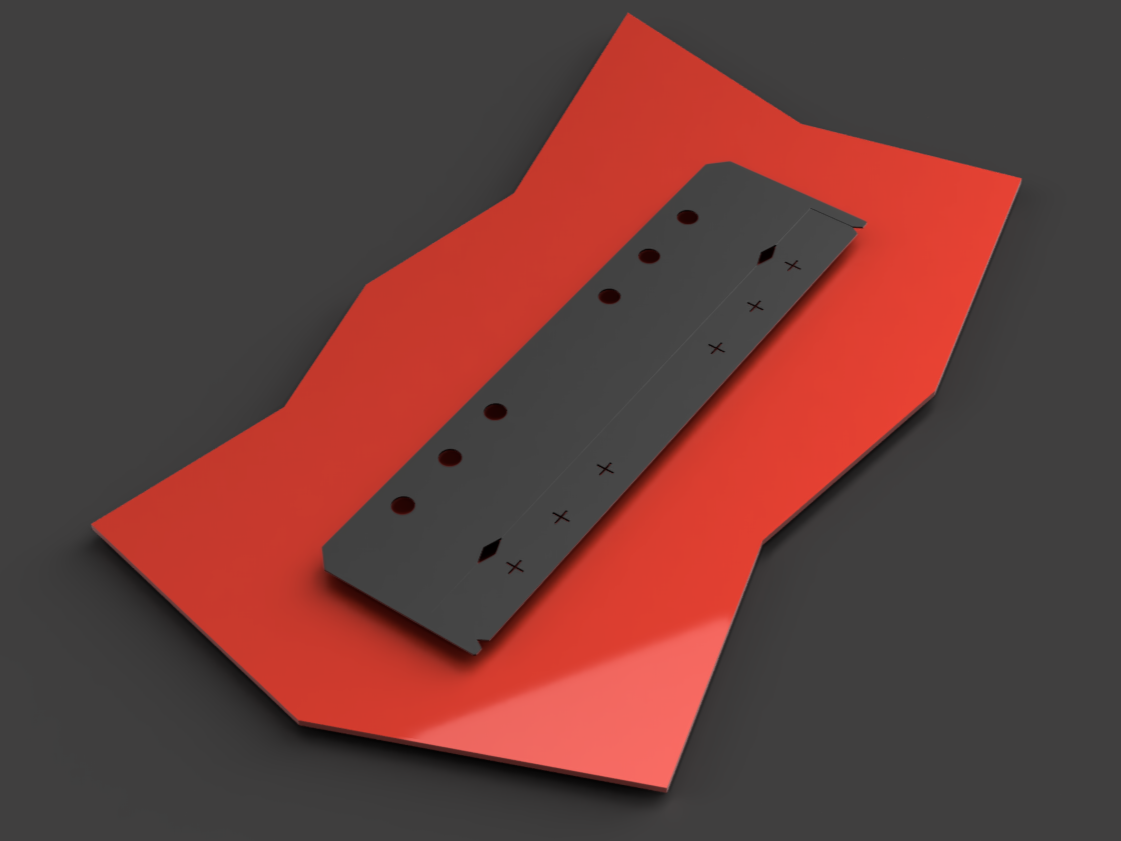 Template for 6-hole diary DIN A5