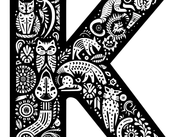 Crazy alphabet: Letter K