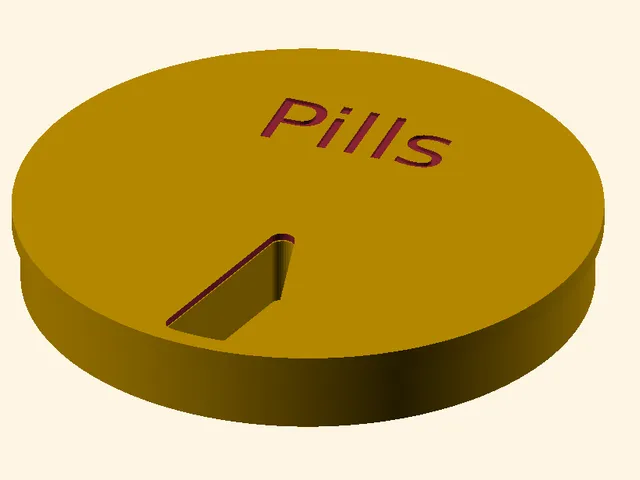 Customizable pill box