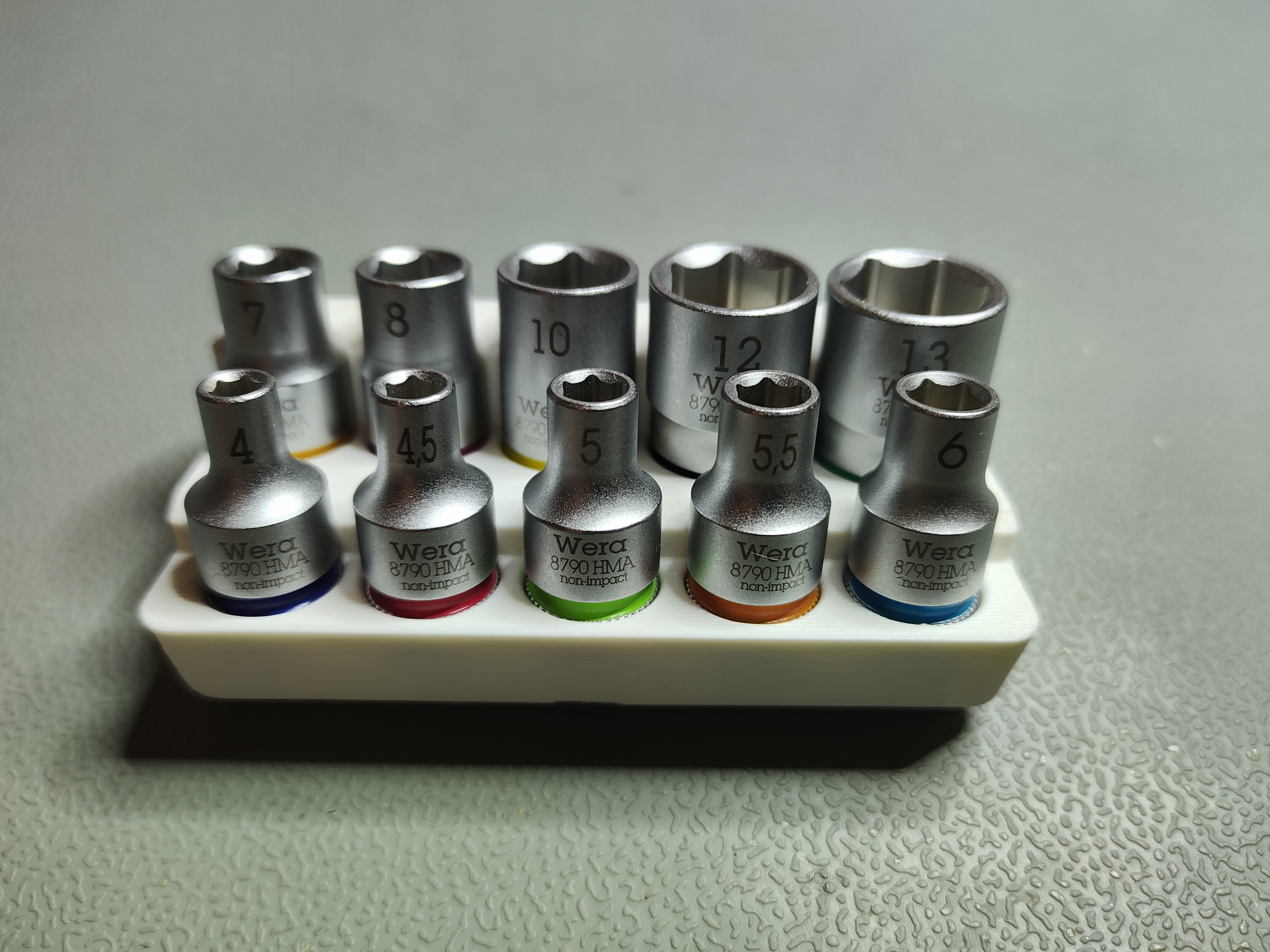 Gridfinity Wera Zyklop Socket Storage
