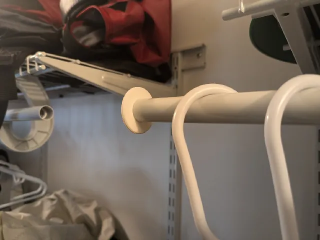Closet Rod End Cap for Everbilt Closets