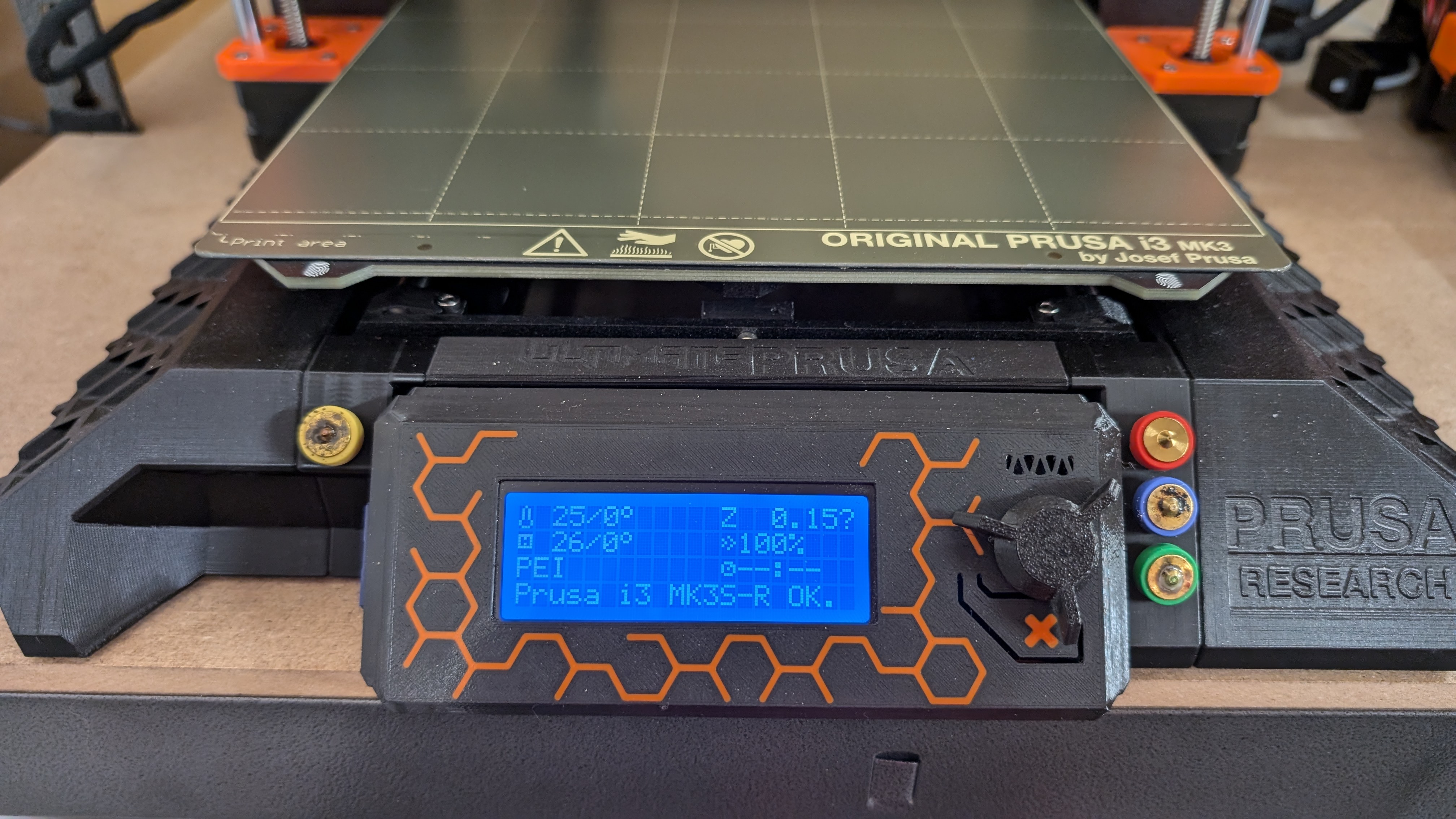 Porte-buse gauche E3D Revo pour le boîtier Ultimate Prusa